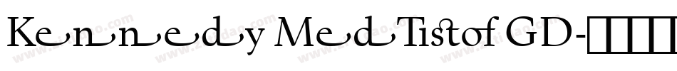 Kennedy Medium GD字体转换